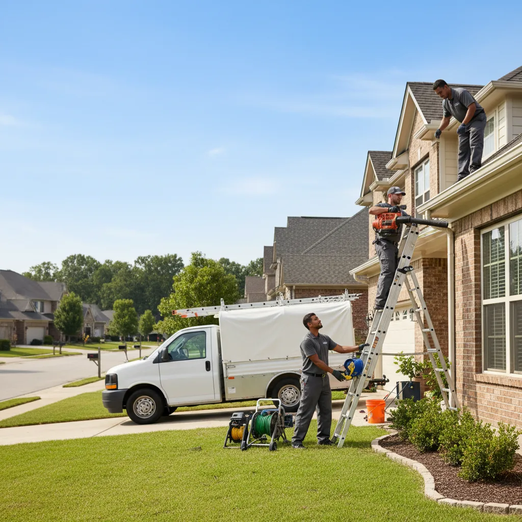 Home Gutter Service in Lexington, OK near me